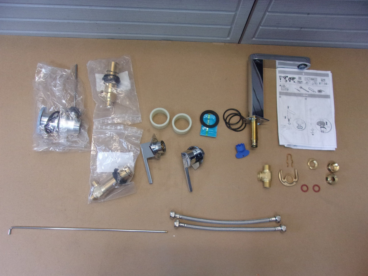 GROHE Plus 3-Loch-Waschtischbatterie 20301003, chrom, I03025