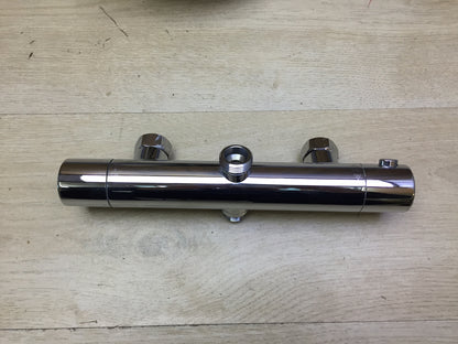 JOHO 304 Edelstahl Duschset mit Thermostat Duscharmatur Regendusche, I31757