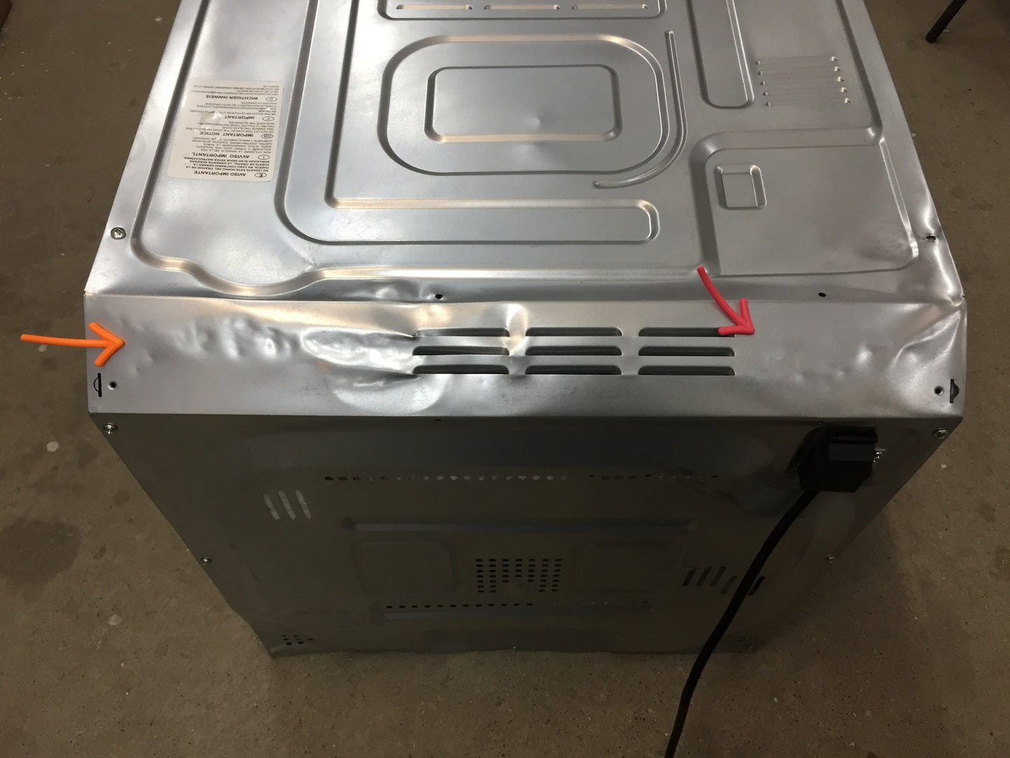 Cecotec Bolero Hexa C126000 Inox Ein integrierter Backofen 77 L 2800 W (02270)