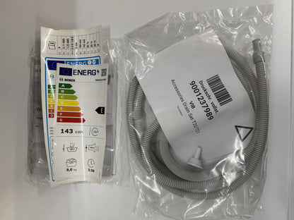 Bosch Serie 6 WQG241000 Wärmepumpentrockner 9 kg Auto Dry Anti Vibration Weiß