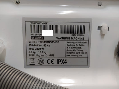 Samsung WD90DG5G34BE Waschtrockner 9KG / 5KG EEK: E I34481