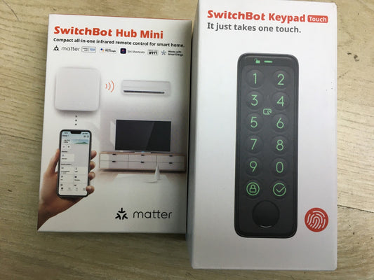 SwitchBot WLAN Smart Lock Ultra Smartes Türschloss mit Keypad und Hub, I34071