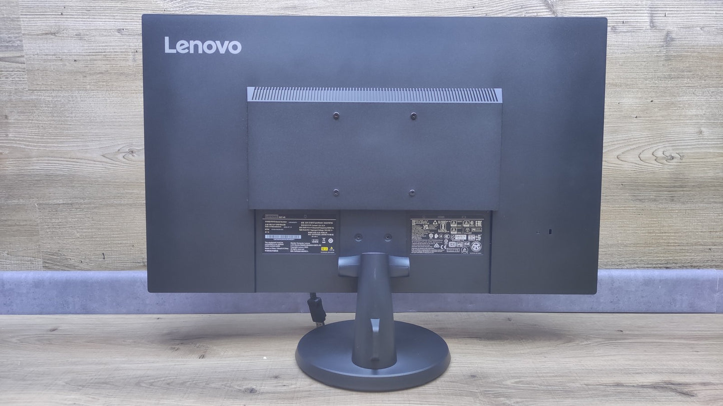 Lenovo D27-45 Monitor 27" FHD 1920x1080 VA Panel VGA HDMI AMD FreeSync 75Hz