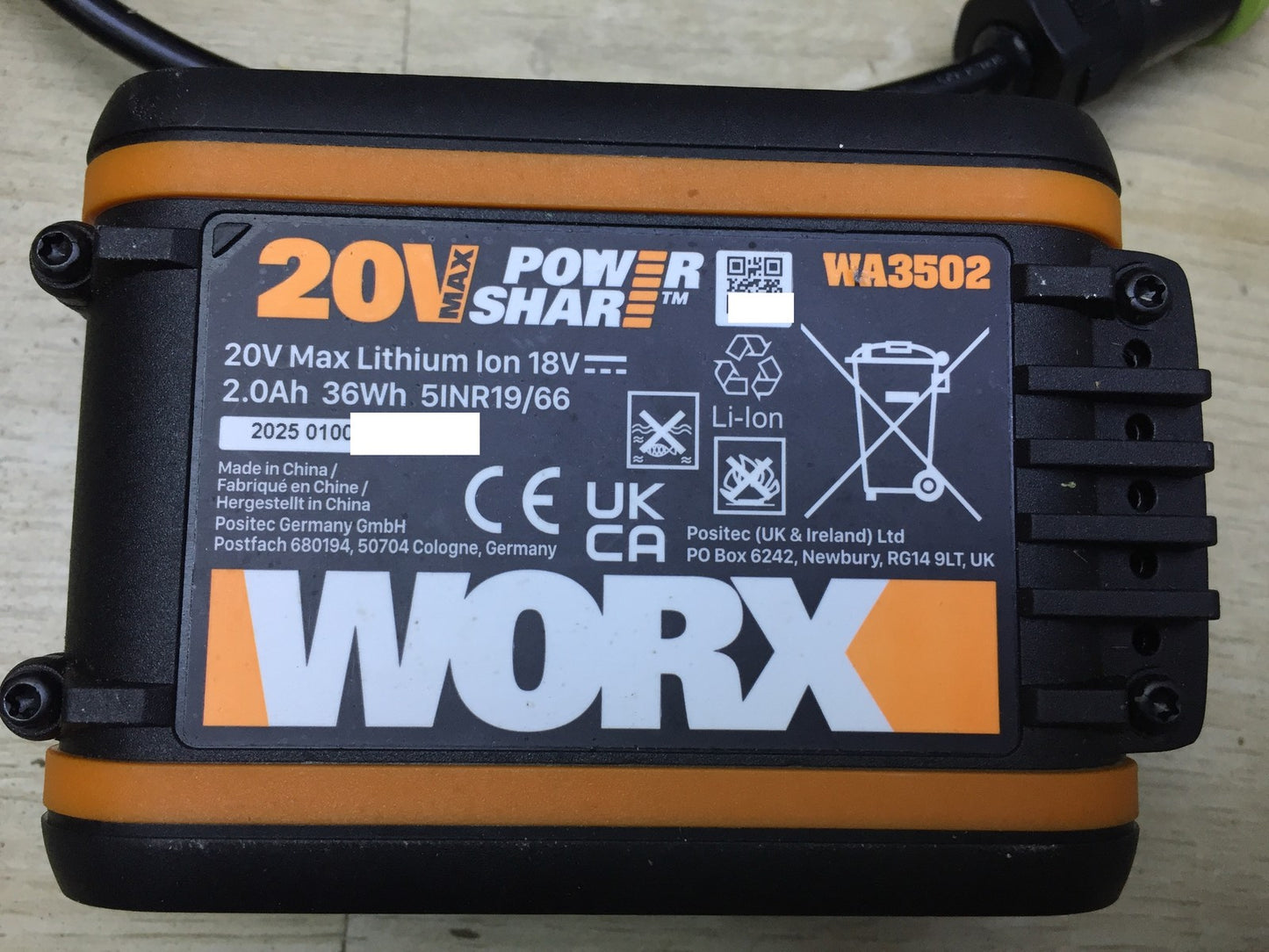 WORX Landroid Vision M600 Mähroboter WR206E.1 für Gärten bis 600m², I33961