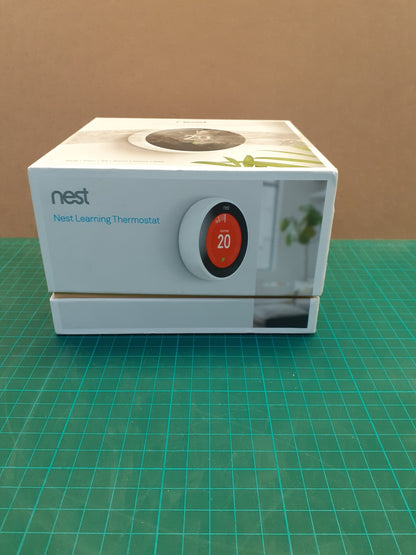 Nest Selbstlernendes Thermostat 3. Generation, Weiß, I04984