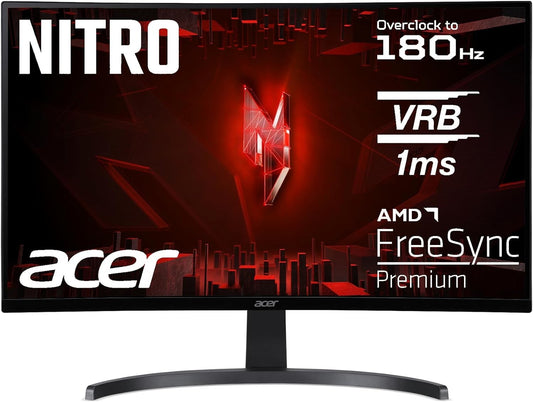 Acer Nitro ED273S3bmiipx Gaming Monitor 27" FHD 1920x1080 AMD FreeSync 180Hz 