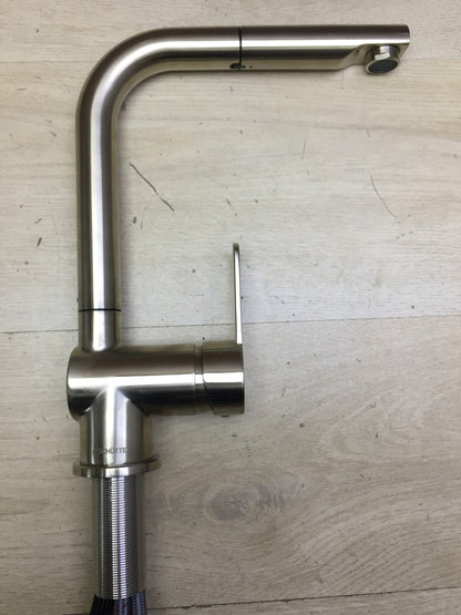 SCHÜTTE LONDON Küchenarmatur mit ausziehbarer Geschirrbrause, Wasserhahn, I33840