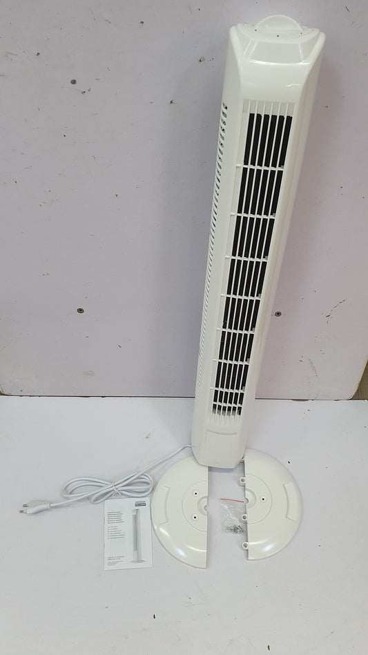 METE fan tower fan 78cm, 75° oscillating/rotating V09687