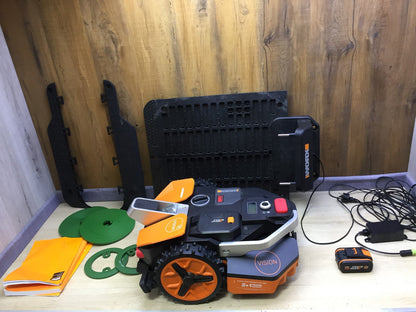 WORX Landroid Vision M800 Mähroboter WR208E.1 für Gärten bis 800m², I33587