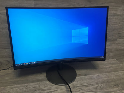 MSI PRO MP242C Curved Monitor 23.6" FHD 1920x1080 VGA HDMI 75Hz Speakers 