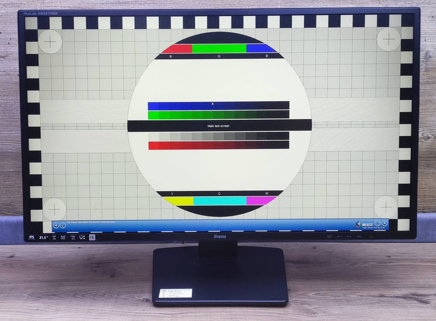 iiyama ProLite XB3270QS-B5 Monitor 31.5" WQHD 2560x1440 DVI HDMI DP Speaker 