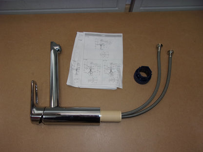 GROHE BauLoop Küchenarmaturen, Einhand-Spültischbatterie, 31706000, I05458