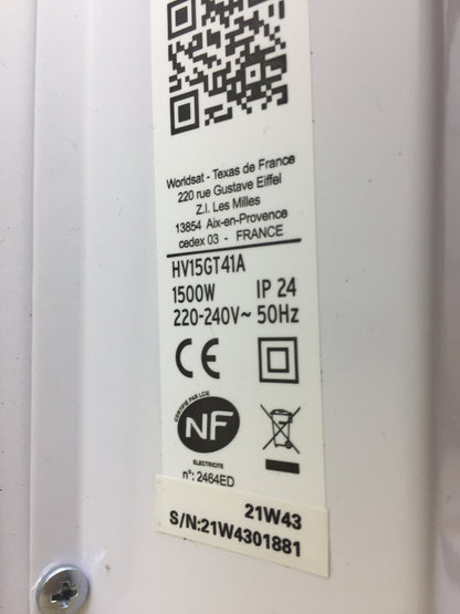 Carrera  49699 Heizkörper, Keramik LCD 1500 W, I17426