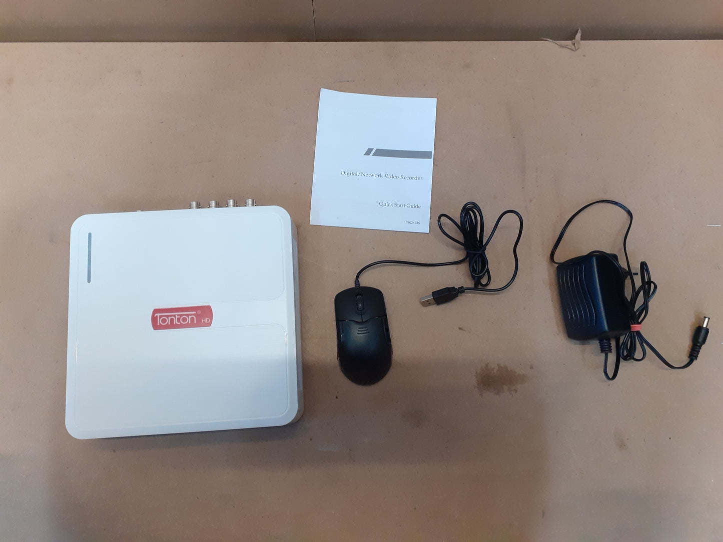 Tonton DVR 8CH 4MP Lite 5in1 TVI/AHD/CVI/CVBS/IPC DVR mit 1TB HDD, I11822