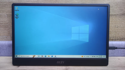 MSI PRO MP161 E2 tragbarer Monitor 15.6" FHD 1920x1080 IPS USB-C Adaptive Sync