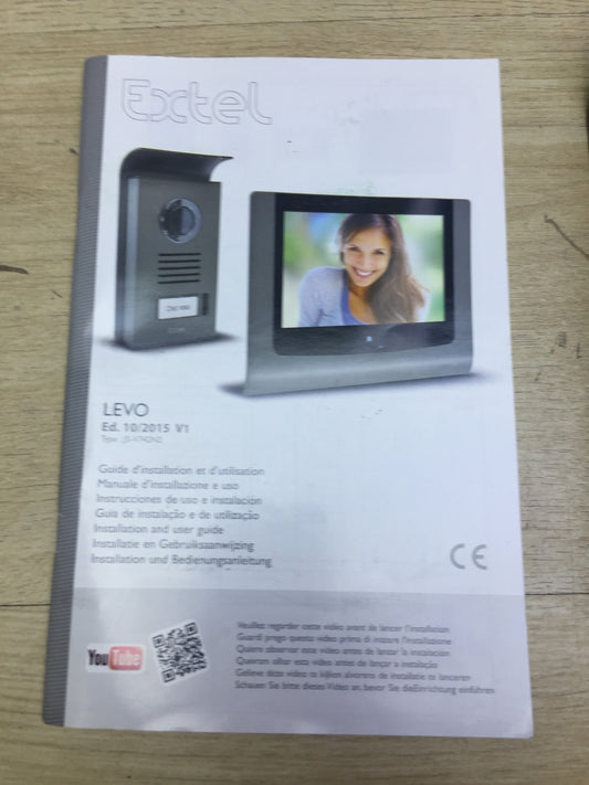 Extel 720216 Levo Videosprechanlage mit Farbdisplay, I31546