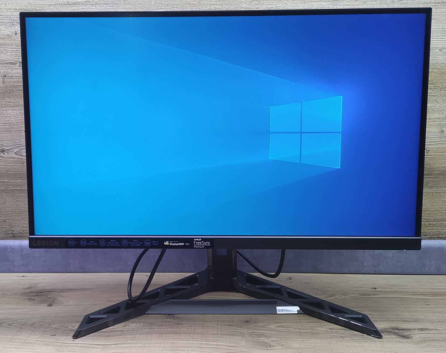 Lenovo Legion Y27h-30 Gaming Monitor 27" 2560x1440 HDR FreeSync 180Hz OC 0.5 ms 