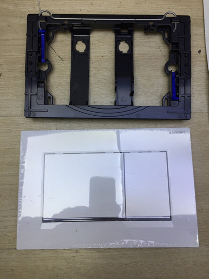 Geberit 115883KJ1 actuator plate SIGMA30 white, dual flush, I33111