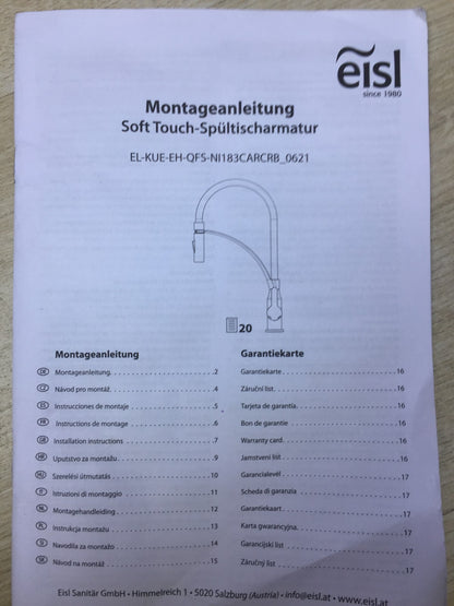 EISL NI183CARCRB CARNEO Küchenarmatur, Wasserhahn, I32932