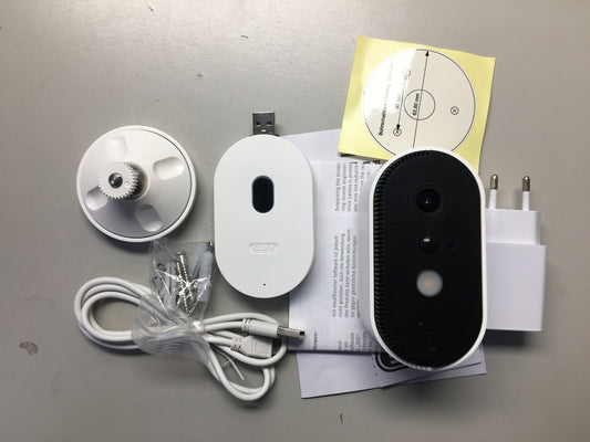 ABUS WLAN PPIC90520 Überwachungskamera mit Basisstation, I16074