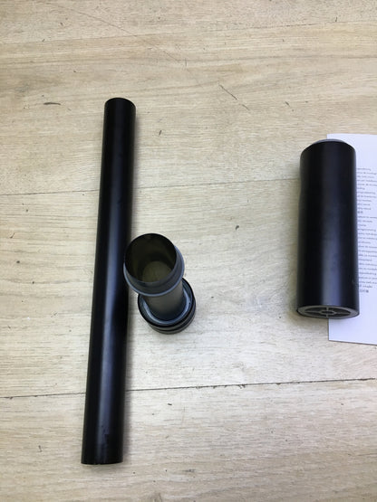 hansgrohe 52105670 Siphon Flowstar S, Ablauf für Waschbecken Mattschwarz, I30525