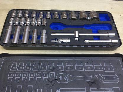 Högert Technik HT1R480 Werkzeugset 27-teilig, I34194