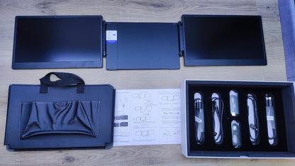 Laptomo S3 Portable Monitor Extension for Laptop 14" FHD 1920x1080 HDMI USB-C 