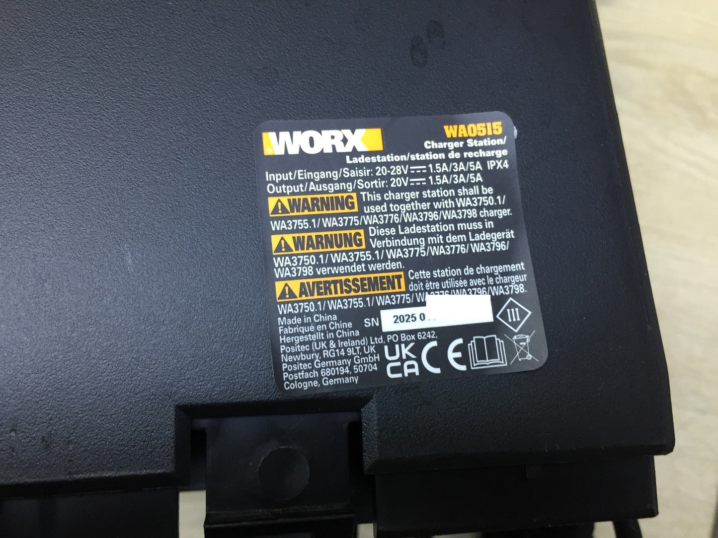 WORX Landroid Vision M600 Mähroboter WR206E.1 für Gärten bis 600m² I33979