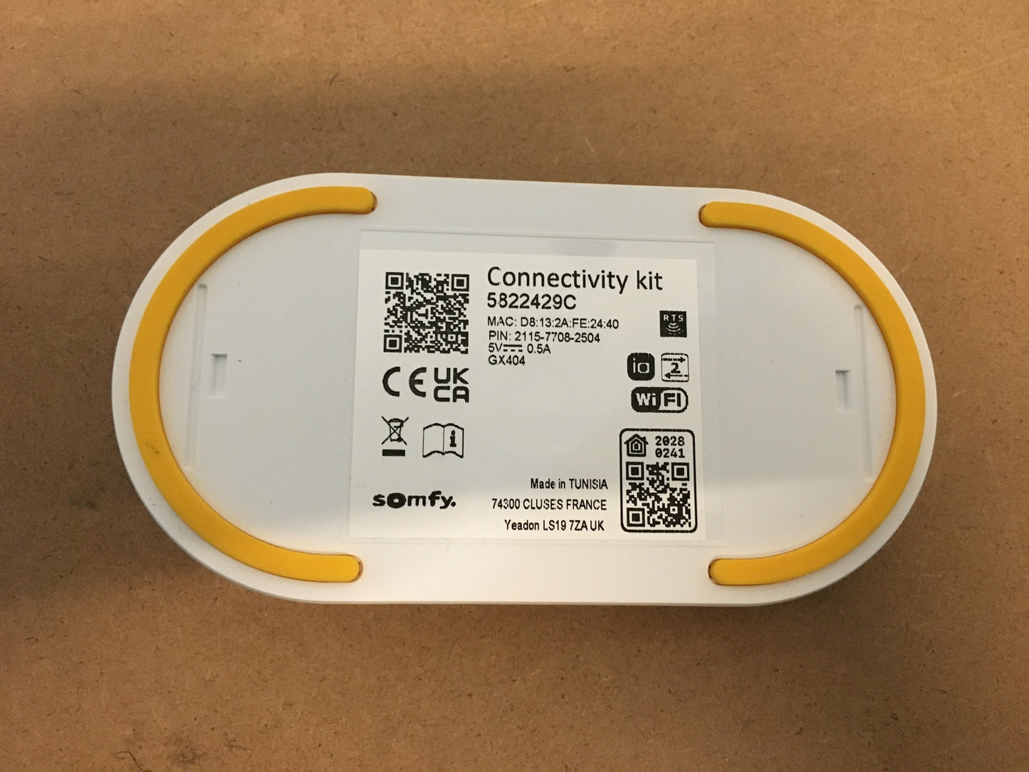 Somfy 1870755 TaHoma mini Connectivity Kit Steuerzentrale, I32350