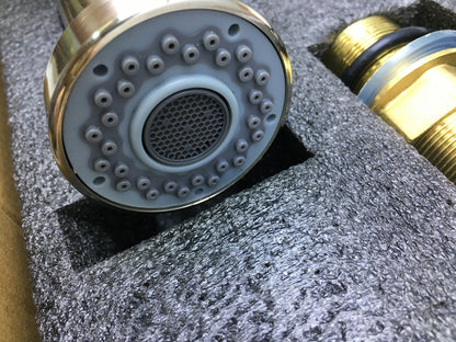 ATopoler Küchenarmatur mit Handbrause, 360 ° drehbar, Wasserhahn, I19140