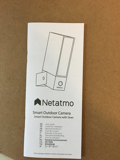 Netatmo Presence Outdoor Sicherheitskamera, I32556