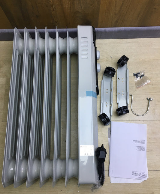 Olimpia Splendid 99620 Caldorad 7 Oil Radiator Electric Heater 1500 W, I30285 