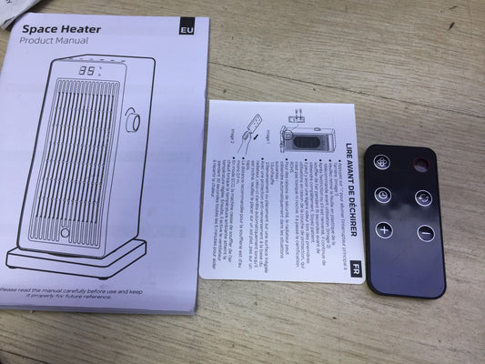 OMISOON DH-QN19 fan heater 2000W, energy-saving and quiet, I32030 