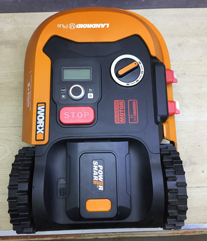 WORX Landroid M500 PLUS WR165E Robotic Lawnmower for up to 500 sqm with Wi-Fi, Bluetooth, I33262 
