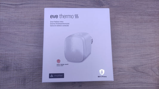 Eve Thermo (Matter) Smart Radiator Thermostat, LED Display, I32526
