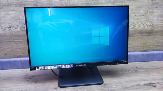 Hannspree HT225HPB Touch Monitor 21.5" FHD 1920x1080 VGA HDMI DP Speaker 