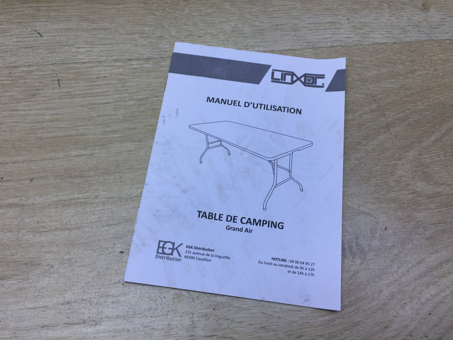 Linxor Campingtisch klappbar, I28293