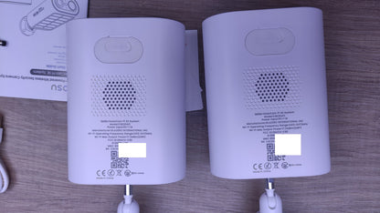 AOSU 2K 4x Überwachungskamera Aussen Solar Akku mit Homebase, I33847