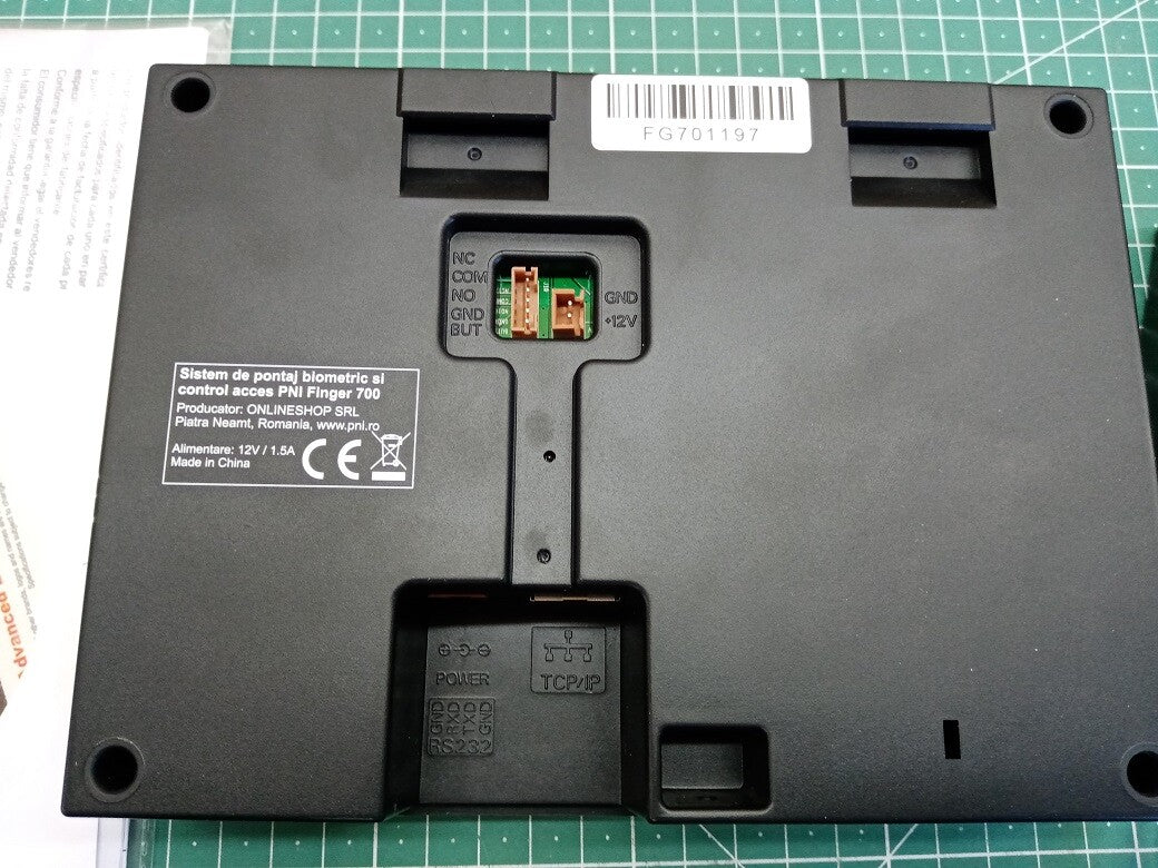 PNI Finger 700 Biometrische Terminal für Zeiterfassung, Zugangskontrolle, V04223