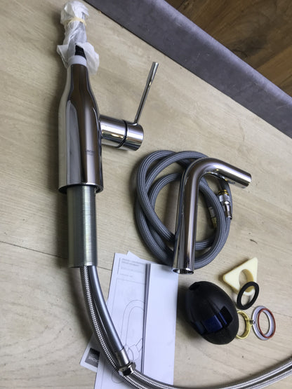 Grohe Essence Spültischbatterie ausziehbar chrom 30270000, Wasserhahn, I31723