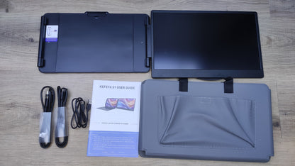 Kefeya S1 Portable Monitor Erweiterung für Laptop 14" FHD 1920x1080 HDMI USB-C