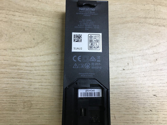 Netatmo Smarte Video-Türklingel mit Kamera, WLAN, 2-Wege-Audio, I33196