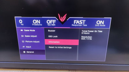 LG UltraGear 24GQ50F-B Monitor 23.8" FHD 1920x1080 VA DP HDMI FreeSync 165Hz 1ms