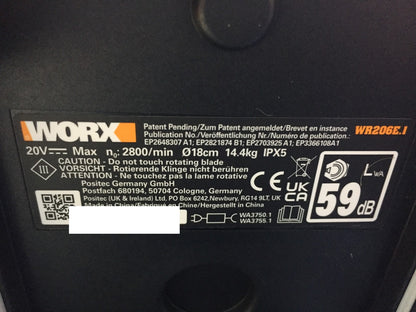 WORX Landroid Vision M600 Mähroboter WR206E.1 für Gärten bis 600m², I33258