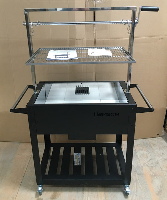 Hamson Weston (1188) Holzkohlegrill Grillwagen BBQ Standgrill Gartengrill I33703