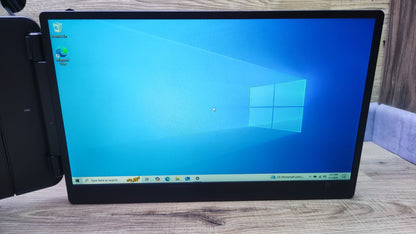 DomyFan S1 Portable Monitor Erweiterung für Laptop 14" FHD 1920x1080 HDMI USB-C