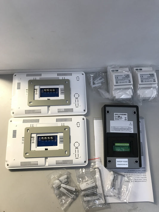 VIMAR K40931 Videosprechenalage Set für 2 Familien, I32271