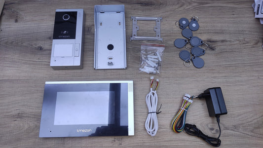 TMEZON WLAN IP Video-Türsprechanlage,1080P Türklingel mit Kamera, I34436