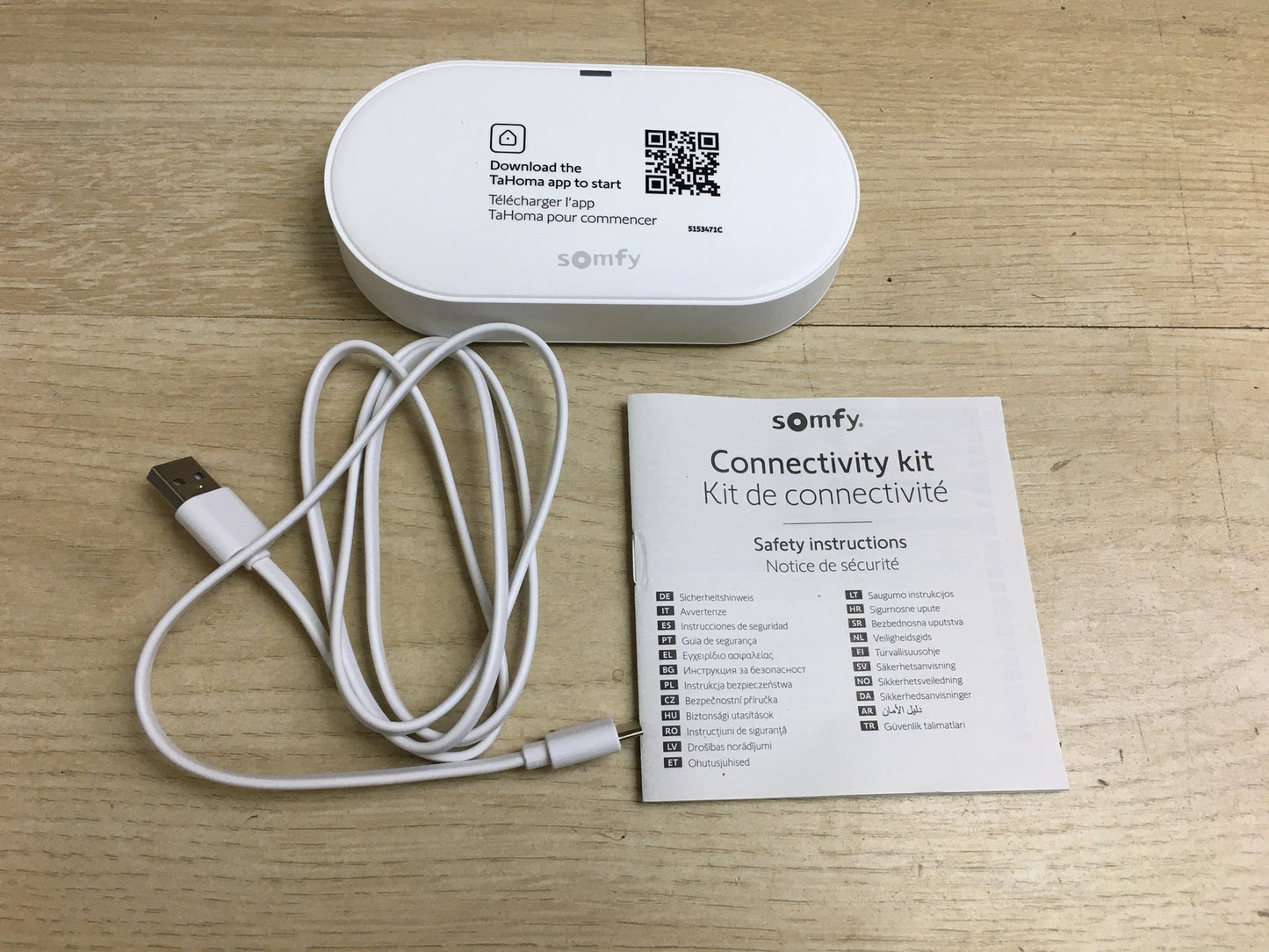 Somfy 1870755 TaHoma mini Connectivity Kit Steuerzentrale, I32895