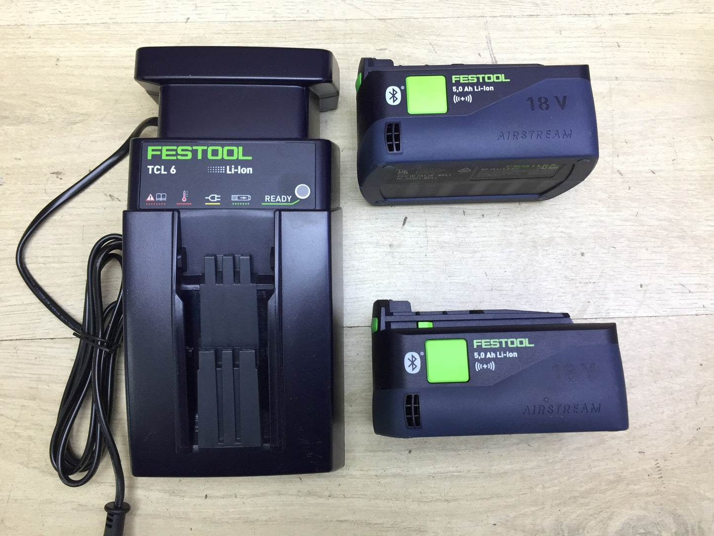 Festool cordless combination hammer KHC 18 5.0 EBI-Plus, incl. 2 x batteries 18 v 5.0 Ah, I33167
